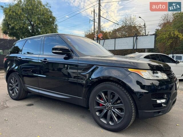 Чорний Ленд Ровер Range Rover Sport, об'ємом двигуна 2.99 л та пробігом 208 тис. км за 21999 $, фото 2 на Automoto.ua