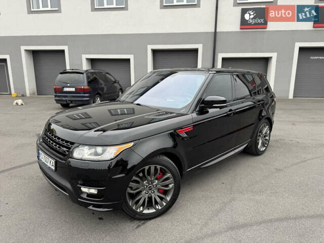 Чорний Ленд Ровер Range Rover Sport, об'ємом двигуна 5 л та пробігом 143 тис. км за 31900 $, фото 13 на Automoto.ua