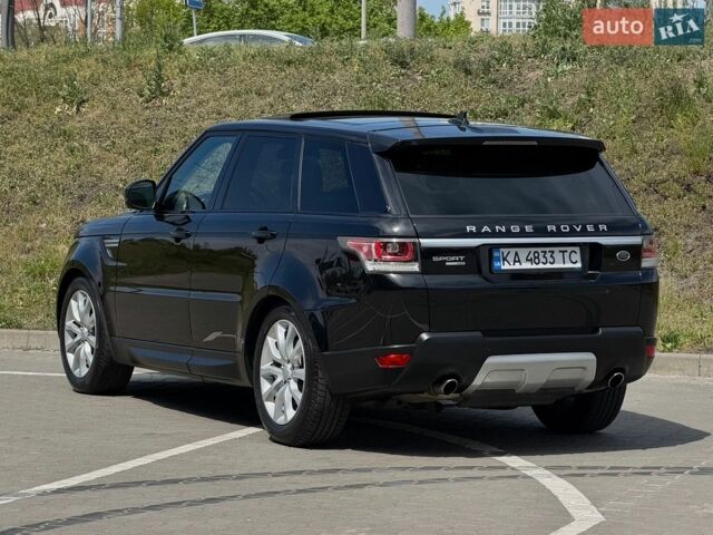 Чорний Ленд Ровер Range Rover Sport, об'ємом двигуна 3 л та пробігом 125 тис. км за 22500 $, фото 4 на Automoto.ua