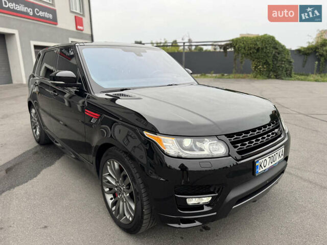 Чорний Ленд Ровер Range Rover Sport, об'ємом двигуна 5 л та пробігом 143 тис. км за 31900 $, фото 19 на Automoto.ua