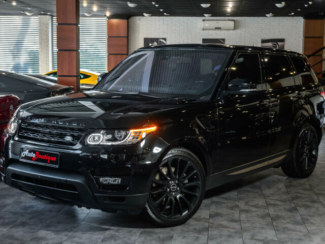 Чорний Ленд Ровер Range Rover Sport, об'ємом двигуна 3 л та пробігом 55 тис. км за 61000 $, фото 3 на Automoto.ua