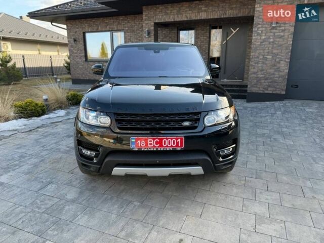 Чорний Ленд Ровер Range Rover Sport, об'ємом двигуна 2.99 л та пробігом 156 тис. км за 23900 $, фото 1 на Automoto.ua