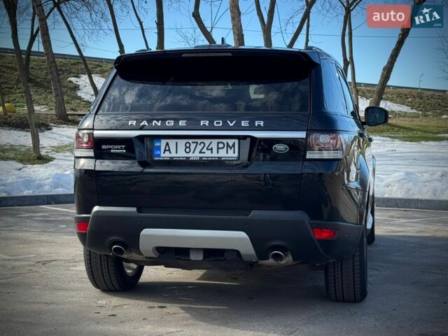 Чорний Ленд Ровер Range Rover Sport, об'ємом двигуна 3 л та пробігом 94 тис. км за 29300 $, фото 15 на Automoto.ua