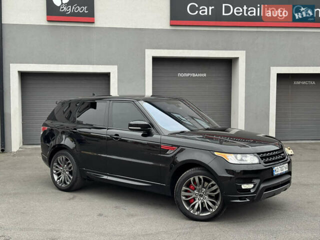 Чорний Ленд Ровер Range Rover Sport, об'ємом двигуна 5 л та пробігом 143 тис. км за 31900 $, фото 2 на Automoto.ua