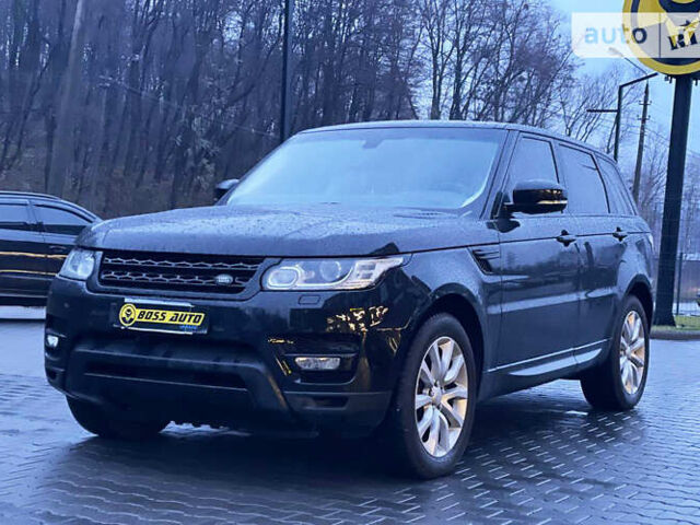 Чорний Ленд Ровер Range Rover Sport, об'ємом двигуна 3 л та пробігом 107 тис. км за 35000 $, фото 2 на Automoto.ua