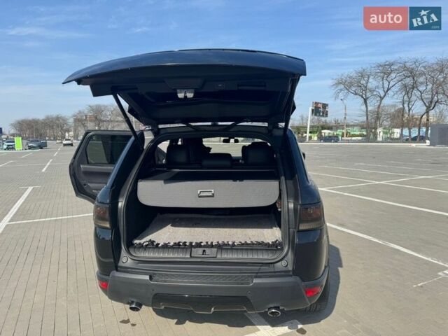 Черный Ленд Ровер Рендж Ровер Спорт, объемом двигателя 3 л и пробегом 83 тыс. км за 39500 $, фото 5 на Automoto.ua