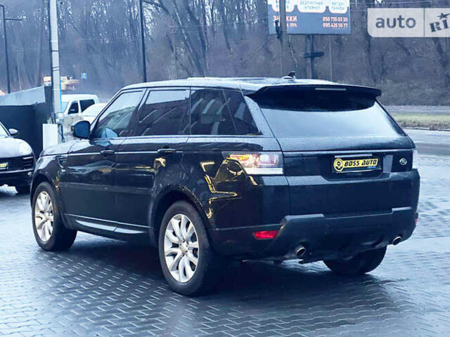 Чорний Ленд Ровер Range Rover Sport, об'ємом двигуна 3 л та пробігом 107 тис. км за 35000 $, фото 3 на Automoto.ua