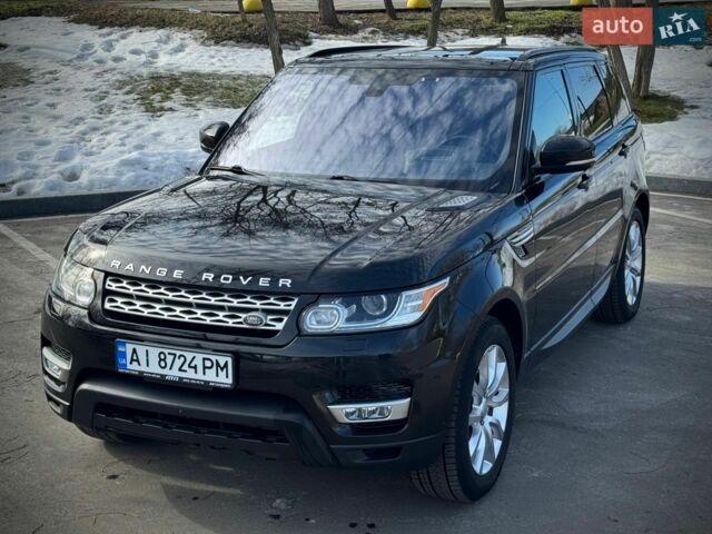 Чорний Ленд Ровер Range Rover Sport, об'ємом двигуна 3 л та пробігом 94 тис. км за 29300 $, фото 8 на Automoto.ua