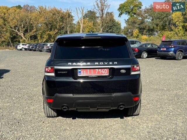 Чорний Ленд Ровер Range Rover Sport, об'ємом двигуна 3 л та пробігом 153 тис. км за 16200 $, фото 6 на Automoto.ua