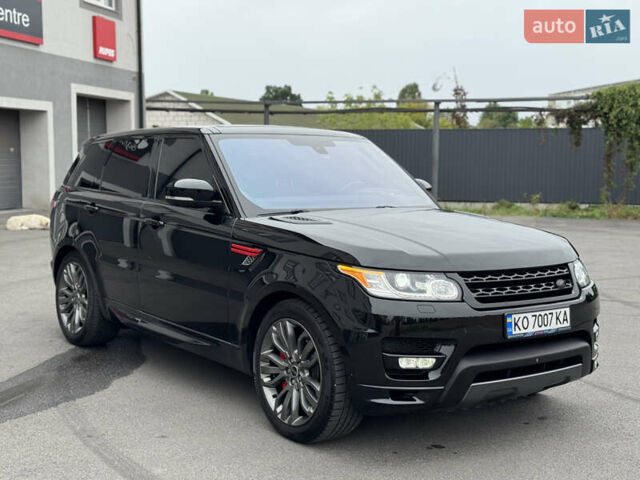 Чорний Ленд Ровер Range Rover Sport, об'ємом двигуна 5 л та пробігом 143 тис. км за 31900 $, фото 16 на Automoto.ua