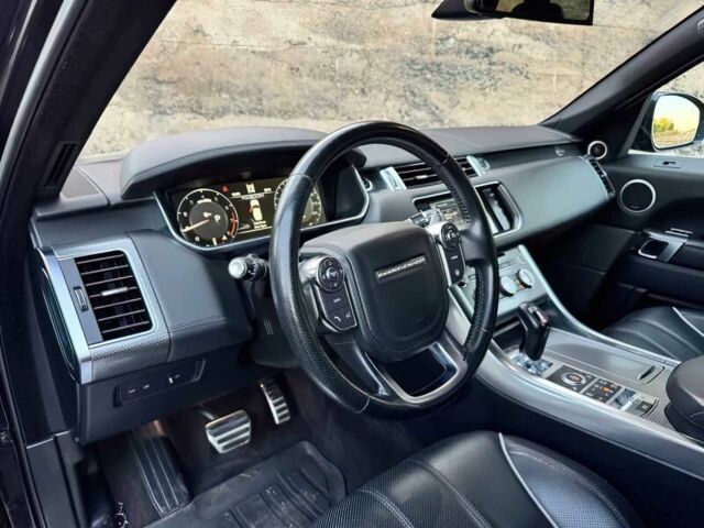 Чорний Ленд Ровер Range Rover Sport, об'ємом двигуна 5 л та пробігом 93 тис. км за 7195 $, фото 9 на Automoto.ua