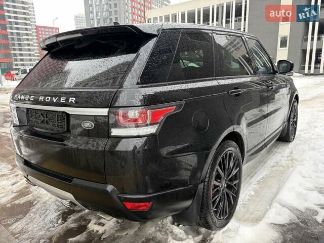 Чорний Ленд Ровер Range Rover Sport, об'ємом двигуна 3 л та пробігом 121 тис. км за 29222 $, фото 9 на Automoto.ua