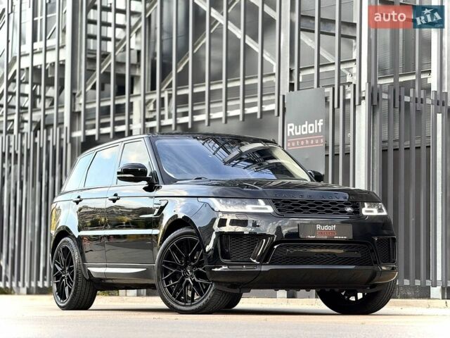 Чорний Ленд Ровер Range Rover Sport, об'ємом двигуна 3 л та пробігом 196 тис. км за 32990 $, фото 9 на Automoto.ua