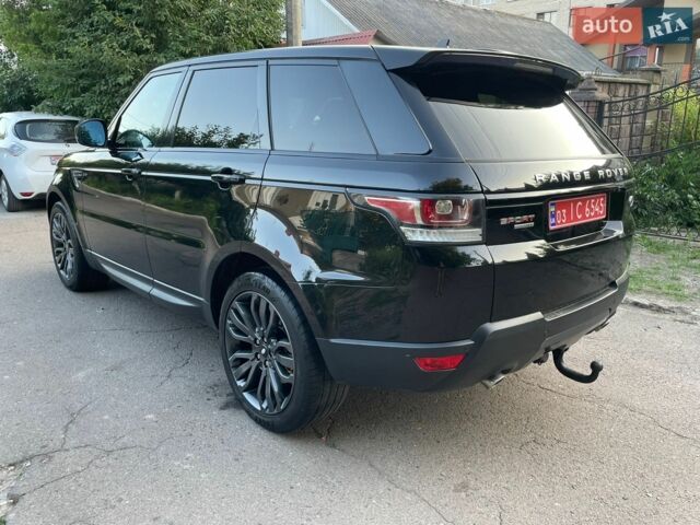 Чорний Ленд Ровер Range Rover Sport, об'ємом двигуна 3 л та пробігом 240 тис. км за 22999 $, фото 6 на Automoto.ua