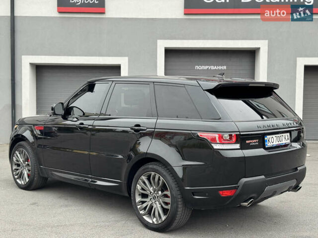 Чорний Ленд Ровер Range Rover Sport, об'ємом двигуна 5 л та пробігом 143 тис. км за 31900 $, фото 22 на Automoto.ua