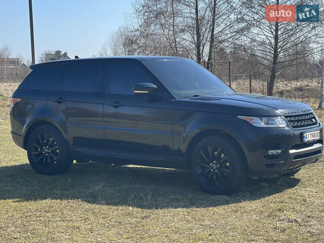 Черный Ленд Ровер Рендж Ровер Спорт, объемом двигателя 2.99 л и пробегом 120 тыс. км за 34000 $, фото 2 на Automoto.ua