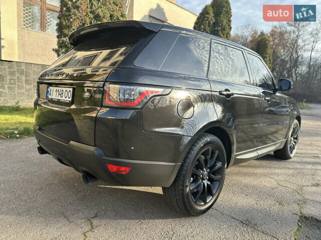 Черный Ленд Ровер Рендж Ровер Спорт, объемом двигателя 2.99 л и пробегом 132 тыс. км за 29500 $, фото 5 на Automoto.ua