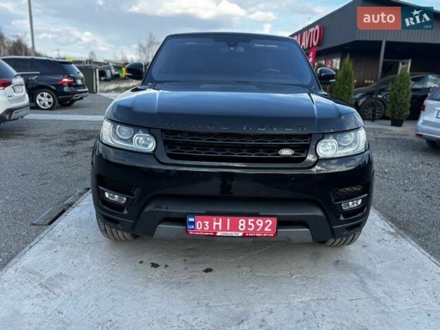 Черный Ленд Ровер Рендж Ровер Спорт, объемом двигателя 2.99 л и пробегом 201 тыс. км за 26900 $, фото 1 на Automoto.ua
