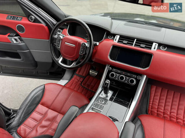 Чорний Ленд Ровер Range Rover Sport, об'ємом двигуна 5 л та пробігом 143 тис. км за 28500 $, фото 61 на Automoto.ua