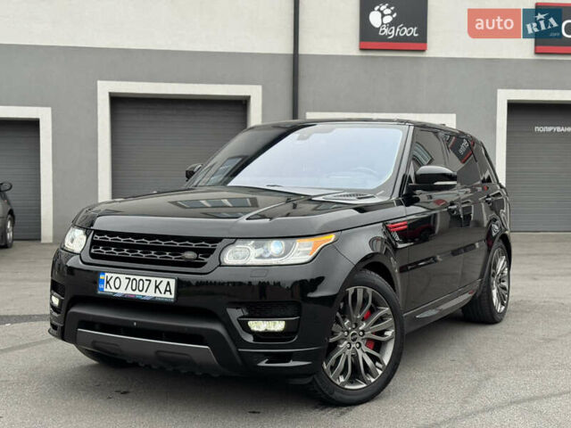 Чорний Ленд Ровер Range Rover Sport, об'ємом двигуна 5 л та пробігом 143 тис. км за 28500 $, фото 8 на Automoto.ua