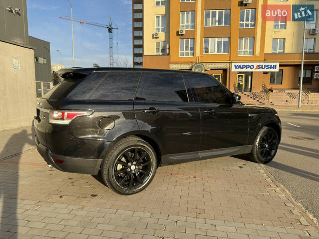 Черный Ленд Ровер Рендж Ровер Спорт, объемом двигателя 2.99 л и пробегом 160 тыс. км за 29000 $, фото 6 на Automoto.ua