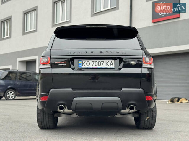 Чорний Ленд Ровер Range Rover Sport, об'ємом двигуна 5 л та пробігом 143 тис. км за 31900 $, фото 31 на Automoto.ua