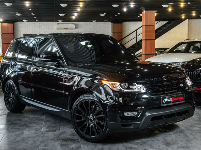 Чорний Ленд Ровер Range Rover Sport, об'ємом двигуна 3 л та пробігом 55 тис. км за 61000 $, фото 5 на Automoto.ua