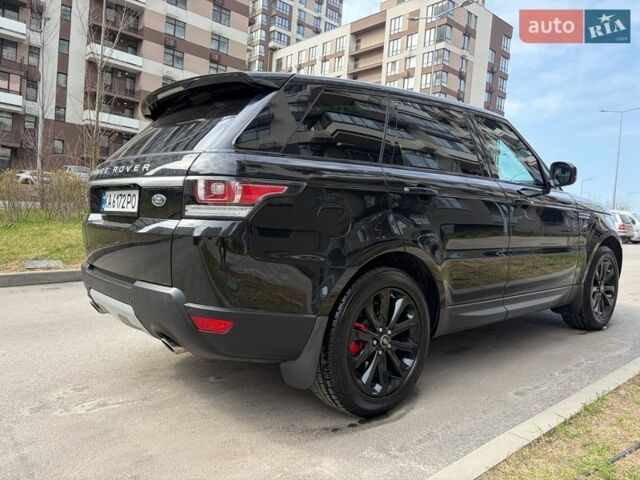 Чорний Ленд Ровер Range Rover Sport, об'ємом двигуна 3 л та пробігом 121 тис. км за 29300 $, фото 19 на Automoto.ua
