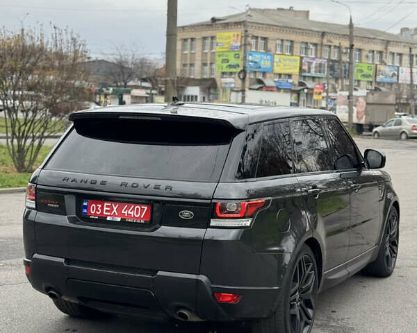 Чорний Ленд Ровер Range Rover Sport, об'ємом двигуна 2.99 л та пробігом 150 тис. км за 34950 $, фото 5 на Automoto.ua