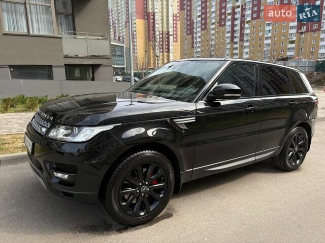Чорний Ленд Ровер Range Rover Sport, об'ємом двигуна 3 л та пробігом 121 тис. км за 29300 $, фото 12 на Automoto.ua