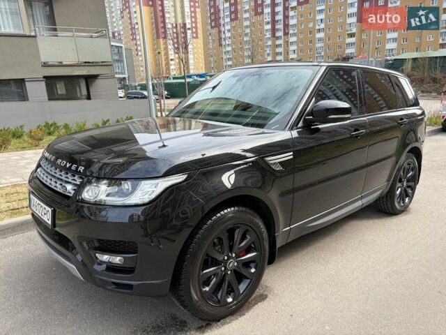 Чорний Ленд Ровер Range Rover Sport, об'ємом двигуна 3 л та пробігом 121 тис. км за 29300 $, фото 29 на Automoto.ua
