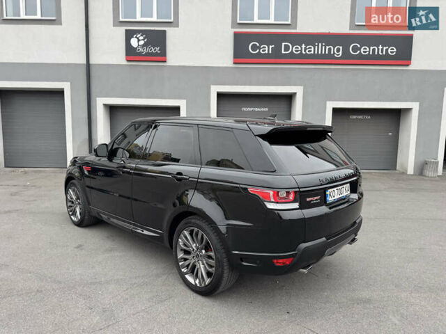 Чорний Ленд Ровер Range Rover Sport, об'ємом двигуна 5 л та пробігом 143 тис. км за 28500 $, фото 25 на Automoto.ua