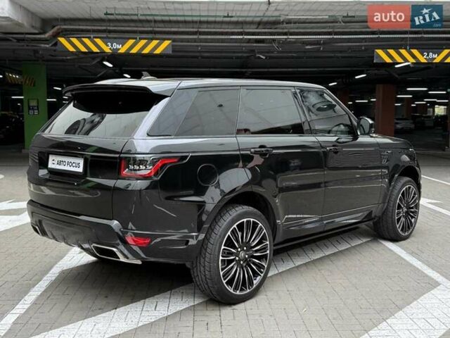 Черный Ленд Ровер Рендж Ровер Спорт, объемом двигателя 3 л и пробегом 159 тыс. км за 30990 $, фото 5 на Automoto.ua