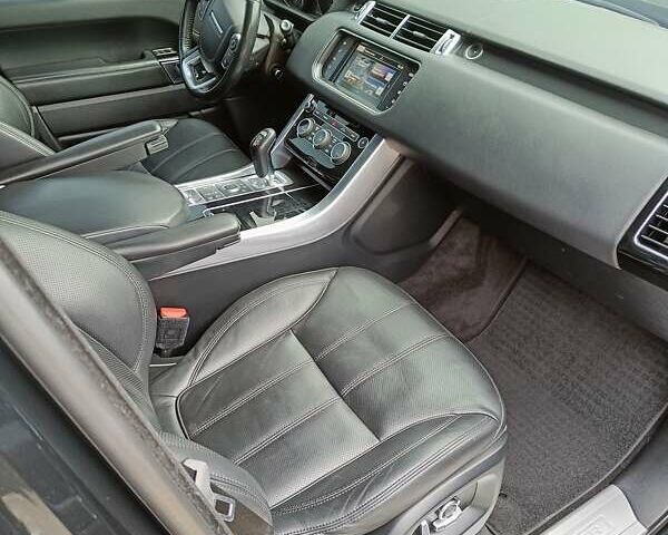 Черный Ленд Ровер Рендж Ровер Спорт, объемом двигателя 2.99 л и пробегом 190 тыс. км за 25999 $, фото 10 на Automoto.ua