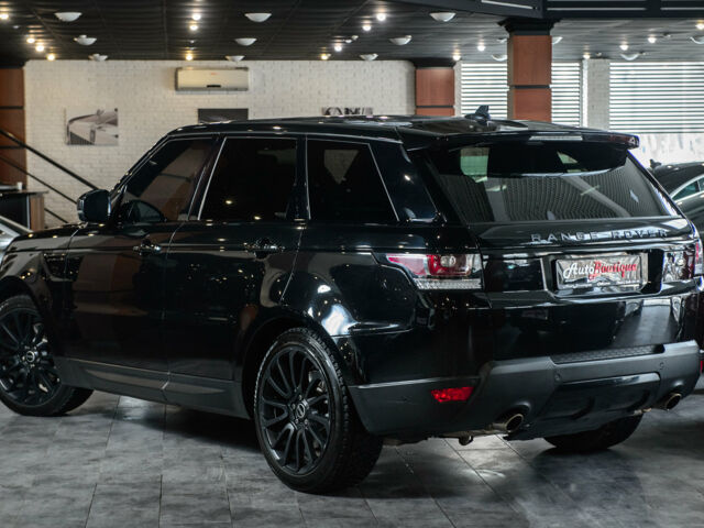 Чорний Ленд Ровер Range Rover Sport, об'ємом двигуна 3 л та пробігом 55 тис. км за 61000 $, фото 9 на Automoto.ua
