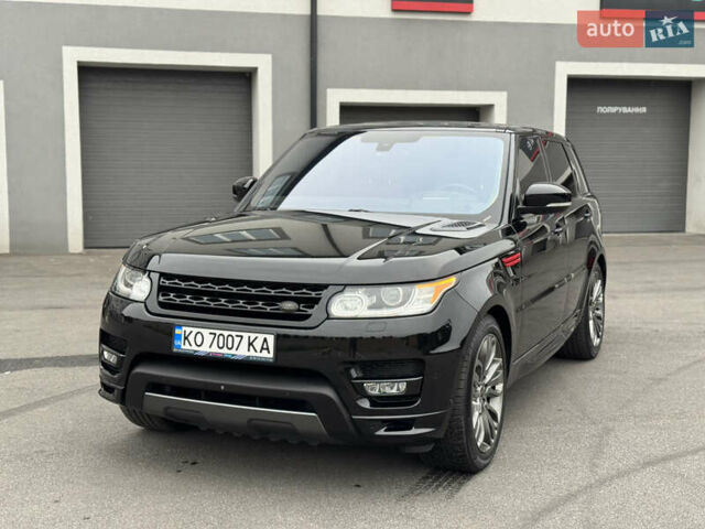 Чорний Ленд Ровер Range Rover Sport, об'ємом двигуна 5 л та пробігом 143 тис. км за 28500 $, фото 4 на Automoto.ua