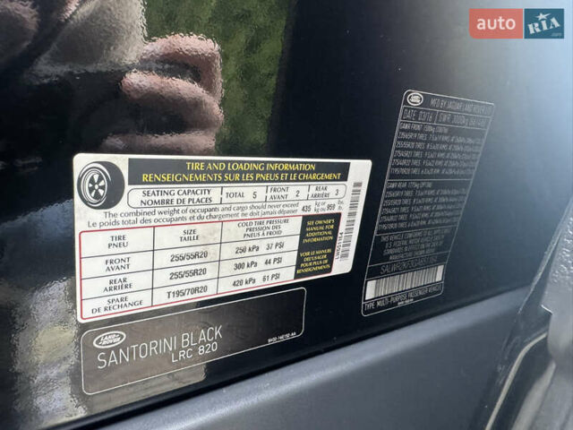 Черный Ленд Ровер Рендж Ровер Спорт, объемом двигателя 3 л и пробегом 154 тыс. км за 27900 $, фото 22 на Automoto.ua