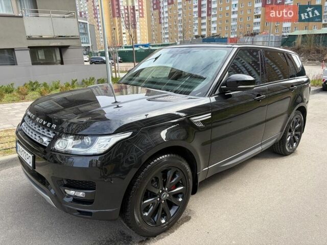 Чорний Ленд Ровер Range Rover Sport, об'ємом двигуна 3 л та пробігом 121 тис. км за 29300 $, фото 30 на Automoto.ua