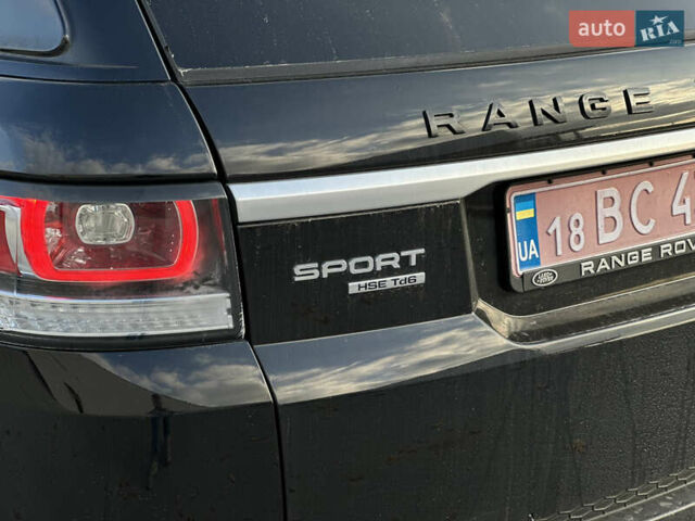Черный Ленд Ровер Рендж Ровер Спорт, объемом двигателя 2.99 л и пробегом 156 тыс. км за 26000 $, фото 7 на Automoto.ua