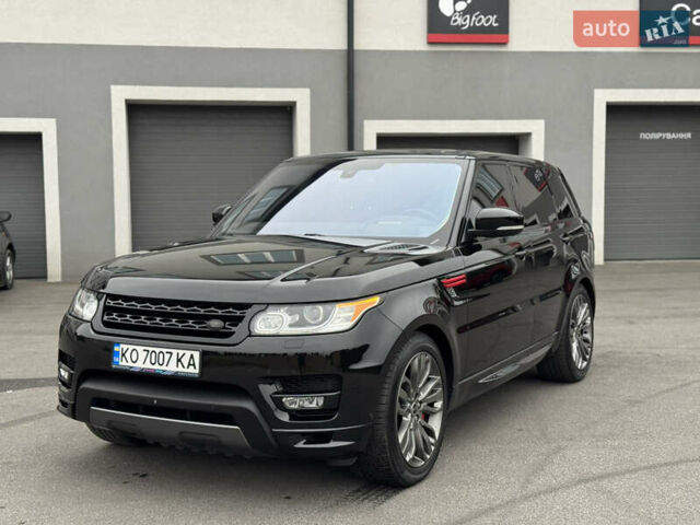 Чорний Ленд Ровер Range Rover Sport, об'ємом двигуна 5 л та пробігом 143 тис. км за 31900 $, фото 6 на Automoto.ua