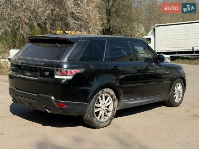 Чорний Ленд Ровер Range Rover Sport, об'ємом двигуна 3 л та пробігом 160 тис. км за 15500 $, фото 3 на Automoto.ua