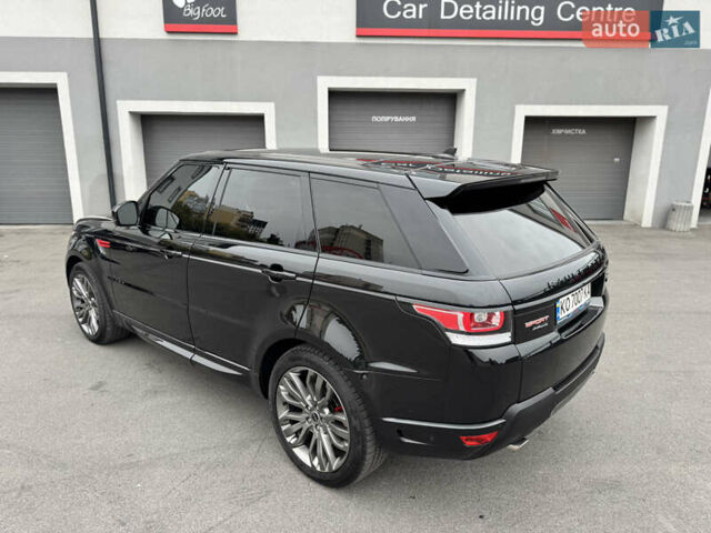 Чорний Ленд Ровер Range Rover Sport, об'ємом двигуна 5 л та пробігом 143 тис. км за 31900 $, фото 26 на Automoto.ua