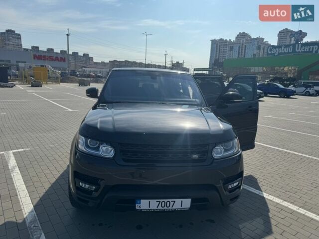 Черный Ленд Ровер Рендж Ровер Спорт, объемом двигателя 3 л и пробегом 83 тыс. км за 39500 $, фото 7 на Automoto.ua