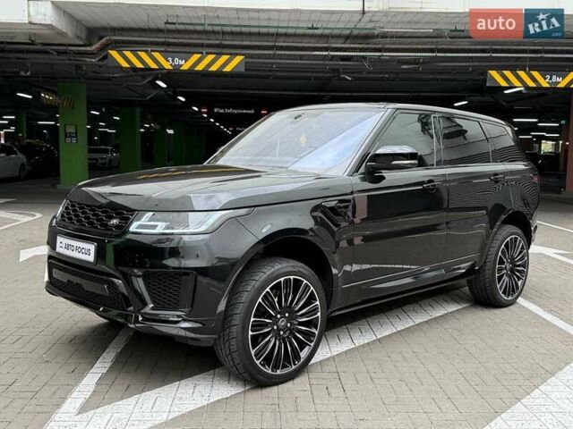 Черный Ленд Ровер Рендж Ровер Спорт, объемом двигателя 3 л и пробегом 159 тыс. км за 30990 $, фото 2 на Automoto.ua
