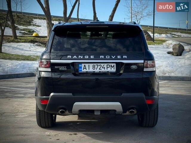 Чорний Ленд Ровер Range Rover Sport, об'ємом двигуна 3 л та пробігом 94 тис. км за 29300 $, фото 13 на Automoto.ua
