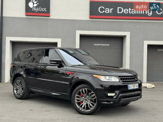 Чорний Ленд Ровер Range Rover Sport, об'ємом двигуна 5 л та пробігом 143 тис. км за 28500 $, фото 1 на Automoto.ua