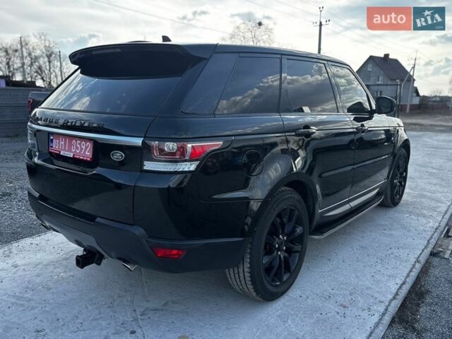 Черный Ленд Ровер Рендж Ровер Спорт, объемом двигателя 2.99 л и пробегом 201 тыс. км за 26900 $, фото 2 на Automoto.ua