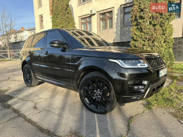 Черный Ленд Ровер Рендж Ровер Спорт, объемом двигателя 2.99 л и пробегом 132 тыс. км за 29500 $, фото 1 на Automoto.ua