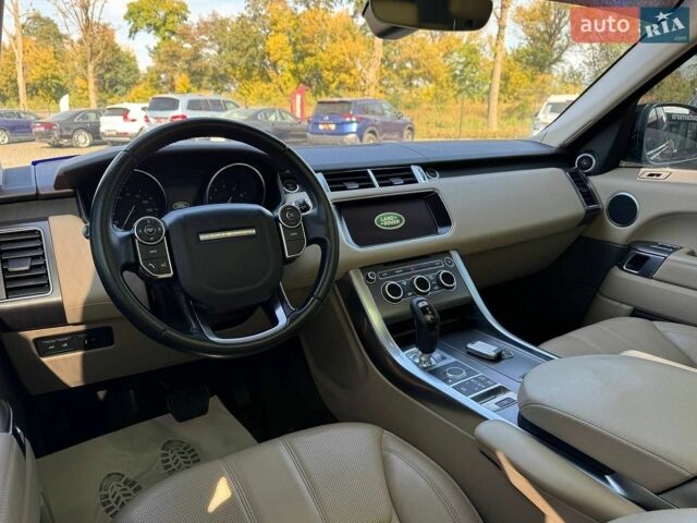 Чорний Ленд Ровер Range Rover Sport, об'ємом двигуна 3 л та пробігом 153 тис. км за 16200 $, фото 15 на Automoto.ua