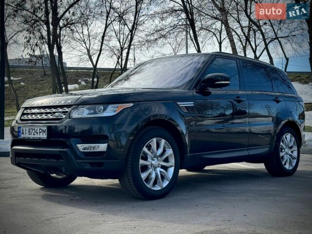 Чорний Ленд Ровер Range Rover Sport, об'ємом двигуна 3 л та пробігом 94 тис. км за 29300 $, фото 7 на Automoto.ua